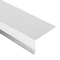 Murkrone aluminium 40 x 80 x 1000 mm